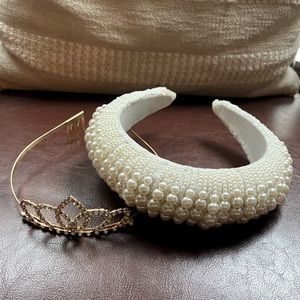 Bridal Headband Tiara Bundle